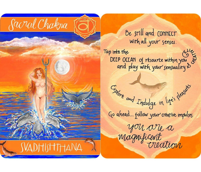 Чакральні Карти Для Зміни Переконань - Chakra Cards for Belief Change. Findhorn Press