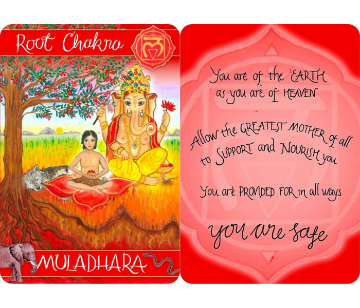 Чакральні Карти Для Зміни Переконань - Chakra Cards for Belief Change. Findhorn Press