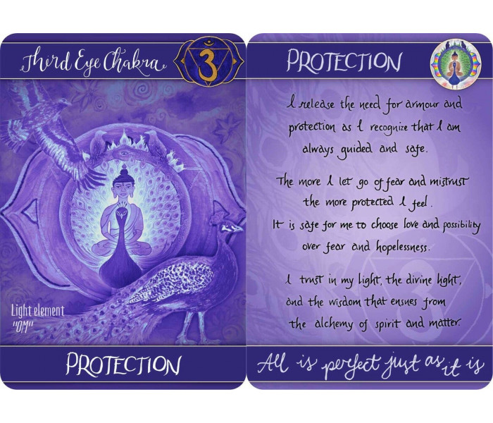 Чакральні Карти Для Зміни Переконань - Chakra Cards for Belief Change. Findhorn Press
