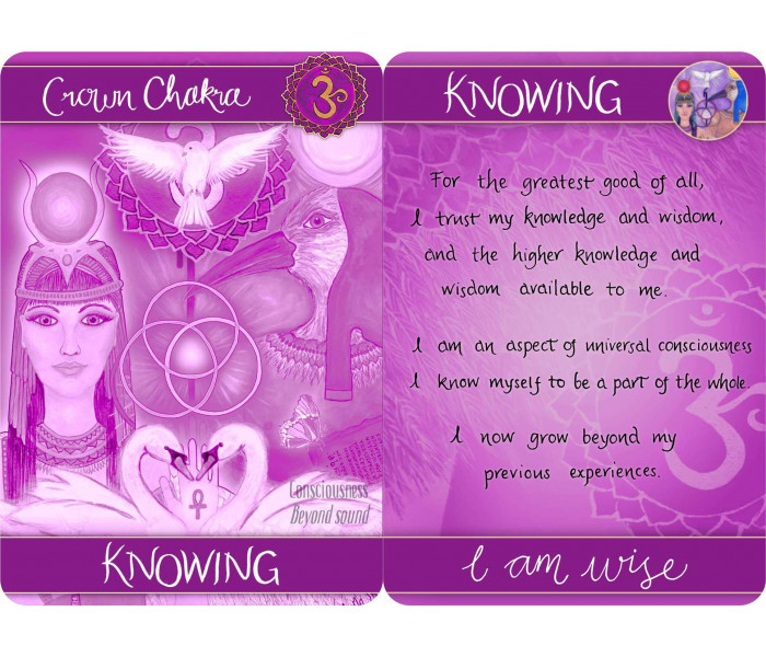 Чакральні Карти Для Зміни Переконань - Chakra Cards for Belief Change. Findhorn Press