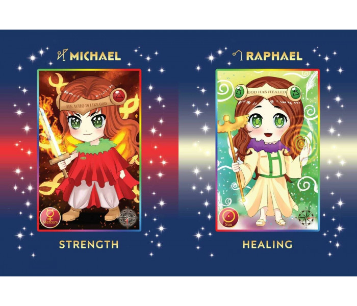Чібі Аніме Ангельські Карти - Chibi Anime Angel Cards. Findhorn Press