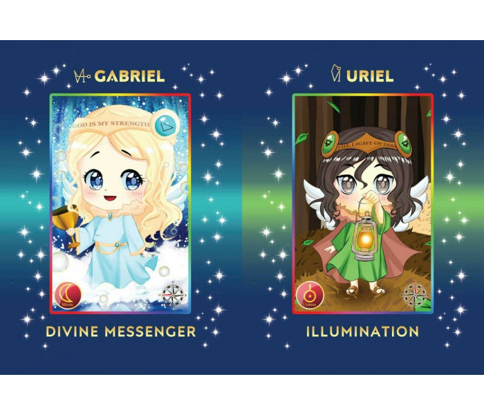 Чібі Аніме Ангельські Карти - Chibi Anime Angel Cards. Findhorn Press