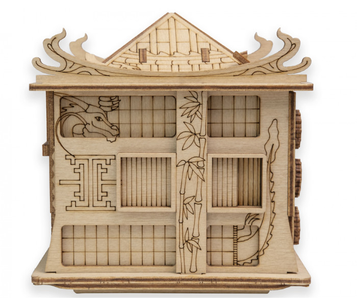 Головоломка квест-бокс "House of the Dragon". EscapeWelt