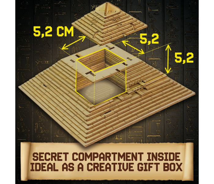 Головоломка квест-бокс "Quest Pyramid". EscapeWelt