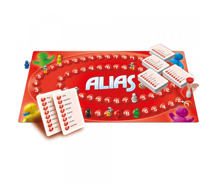 Настольная игра Алиас классический Alias 2022г (УКР/ENG). Tactic (54335)