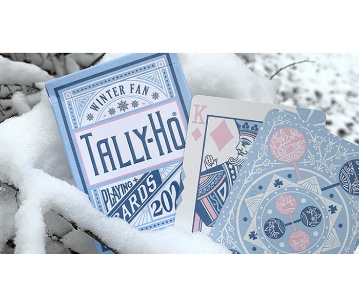 Гральні карти Tally-Ho Winter Fan Cardistry