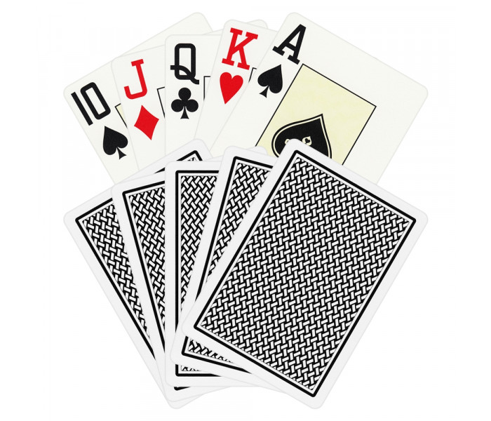 Пластиковые карты Copag Texas Holdem, Jumbo Index Black