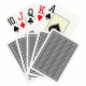 Пластиковые карты Copag Texas Holdem, Jumbo Index Black