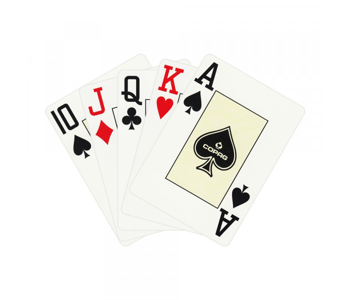 Пластиковые карты Copag Texas Holdem, Jumbo Index Black