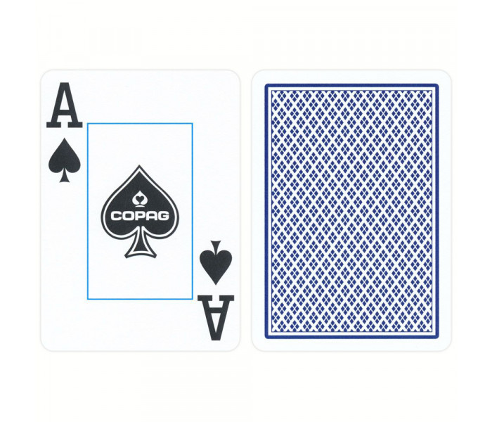 Пластиковые карты Copag Jumbo Index Blue. 344a
