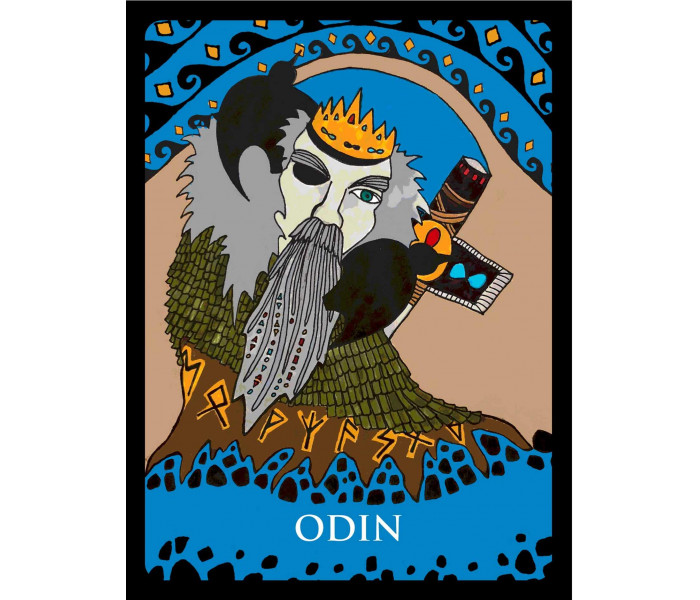 Оракул Одіна і Дев’яти Світів - Odin and the Nine Realms Oracle. Findhorn Press