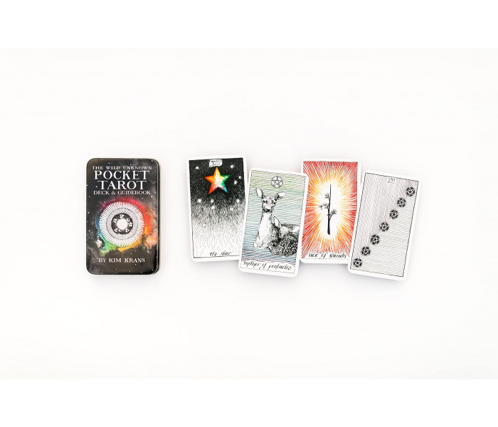 Міні Дике Невідоме Таро Кім Кранс - The Wild Unknown Pocket Tarot. HarperOne