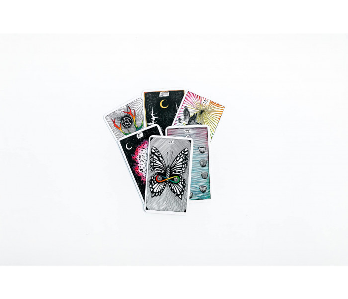 Міні Дике Невідоме Таро Кім Кранс - The Wild Unknown Pocket Tarot. HarperOne
