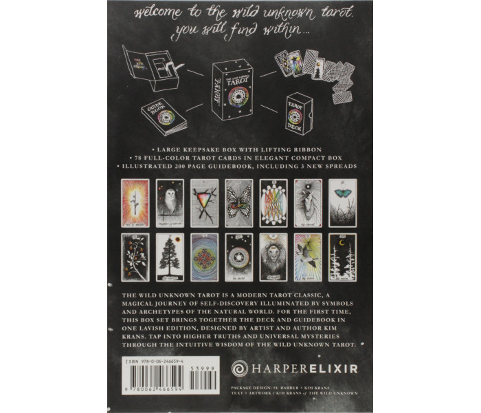 Дикое Неизвестное Таро Ким Кранс - The Wild Unknown Tarot. HarperOne