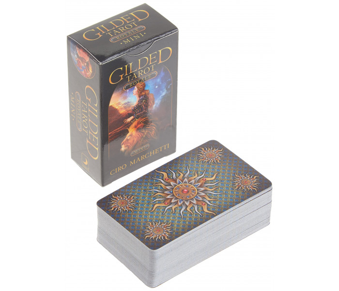 Королівське Позолочене Міні Таро - Gilded Tarot Royale Mini Cards. Llewellyn