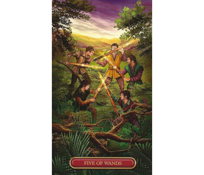 Набор Королевского Позолоченного Таро - Gilded Tarot Royale Kit. Llewellyn