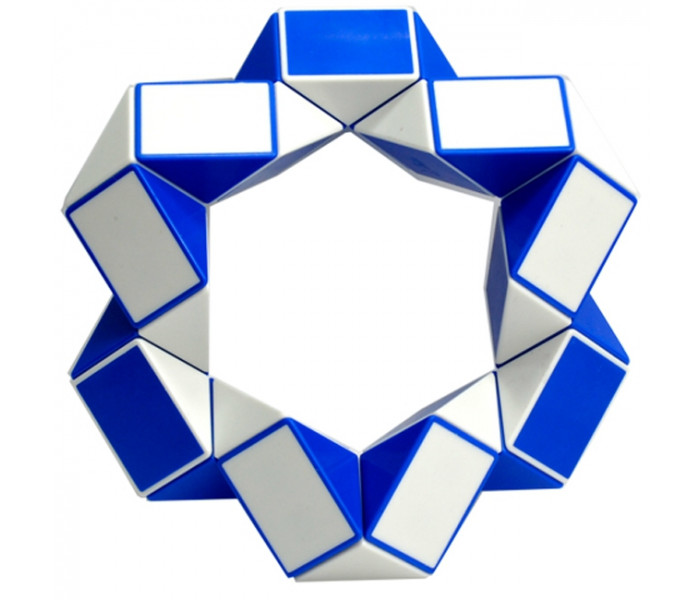 Змейка Рубика Жовто-Блакитна. Smart Cube. SCT401by