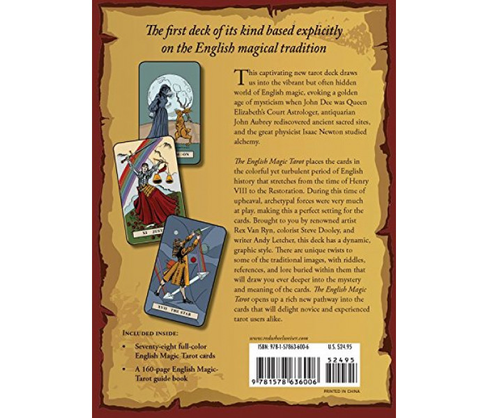 Таро Английской Магии - The English Magic Tarot. Weiser Books