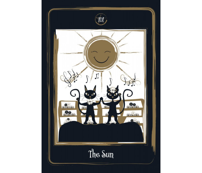 Золотое Таро Черного Кота - Golden Black Cat Tarot. AGM