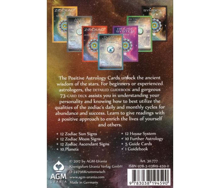 Карты Позитивной Астрологии - Positive Astrology Cards. AGM