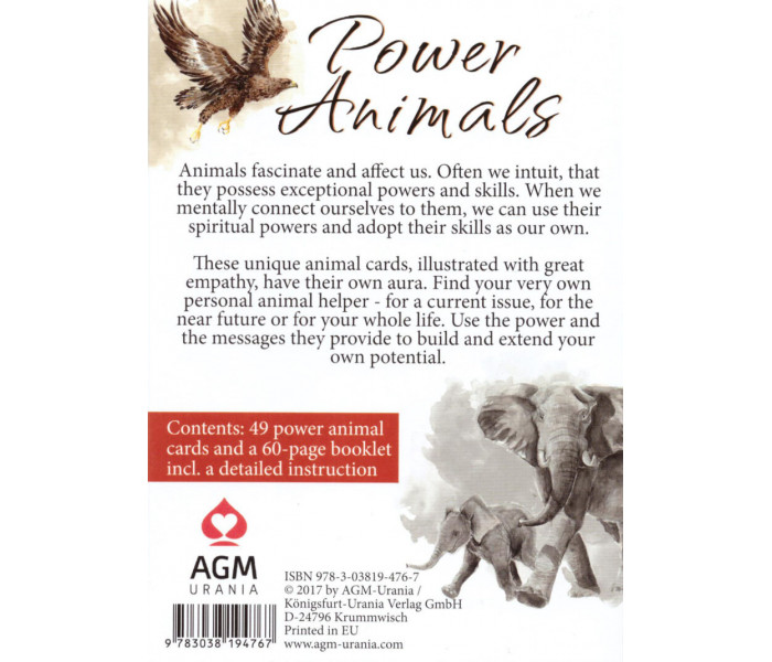 Карти Сила Тварин - Power Animal Cards. AGM