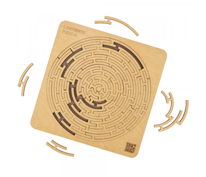 Деревянная головоломка Labyrinth Puzzle от EscapeWelt