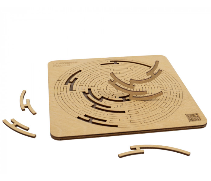 Деревянная головоломка Labyrinth Puzzle от EscapeWelt