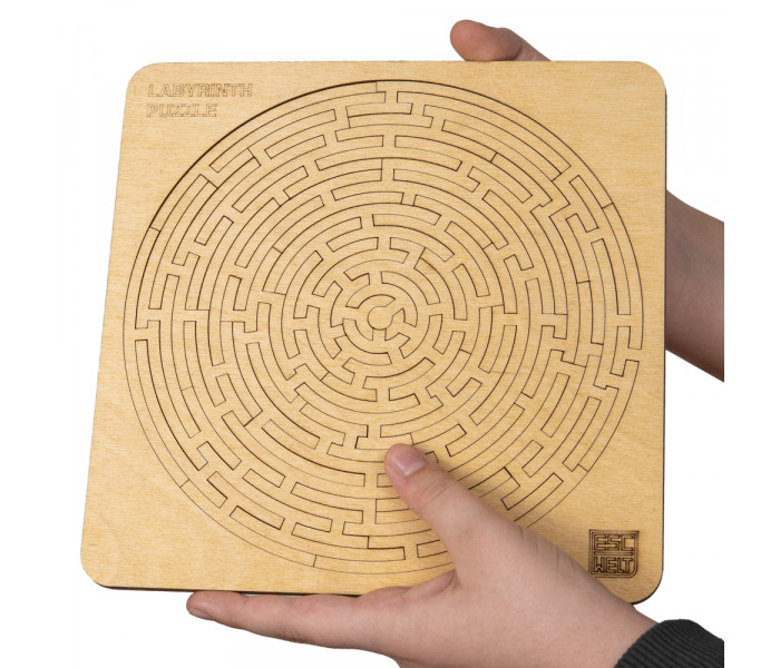 Деревянная головоломка Labyrinth Puzzle от EscapeWelt