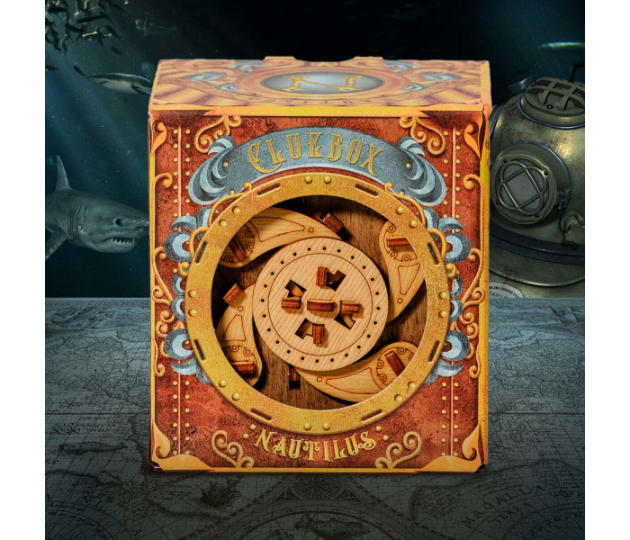 Головоломка квест-бокс Captain’s Nemo Nautilus. Idventure
