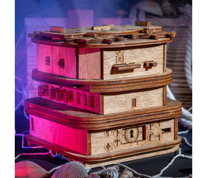 Головоломка квест-бокс Davy Jones Locker. Idventure