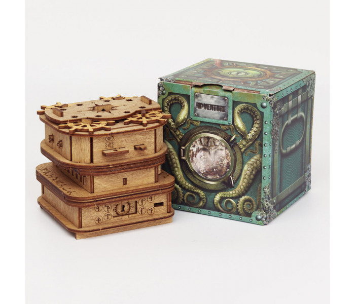 Головоломка квест-бокс Davy Jones Locker. Idventure