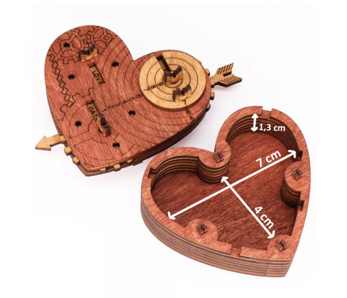 Головоломка квест-бокс Woodman’s Heart. Idventure