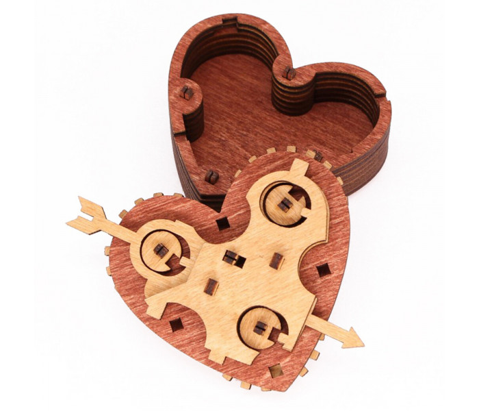 Головоломка квест-бокс Woodman’s Heart. Idventure