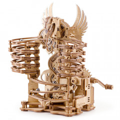 Деревянный 3D паззл Marble Run Dragon. Idventure