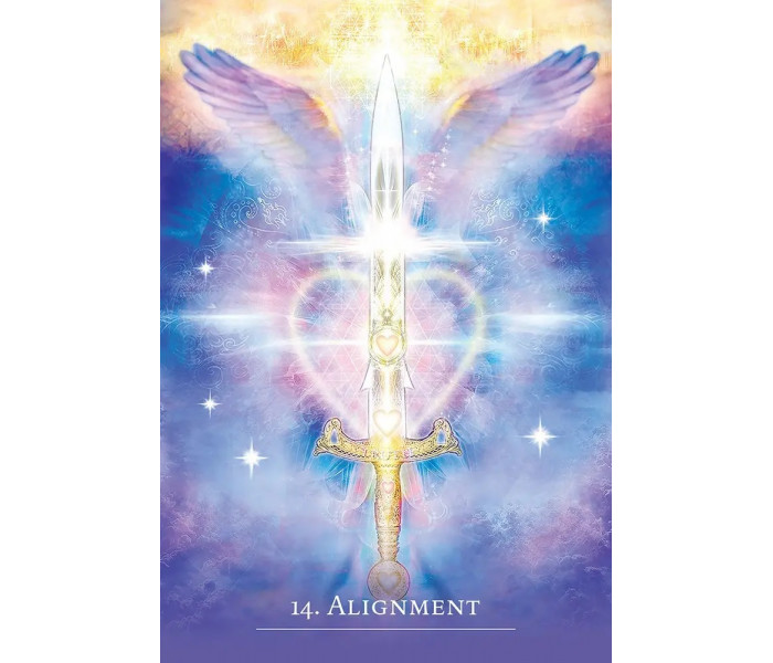 Оракул Таємна Мова Світла -The Secret Language of Light Oracle. Blue Angel