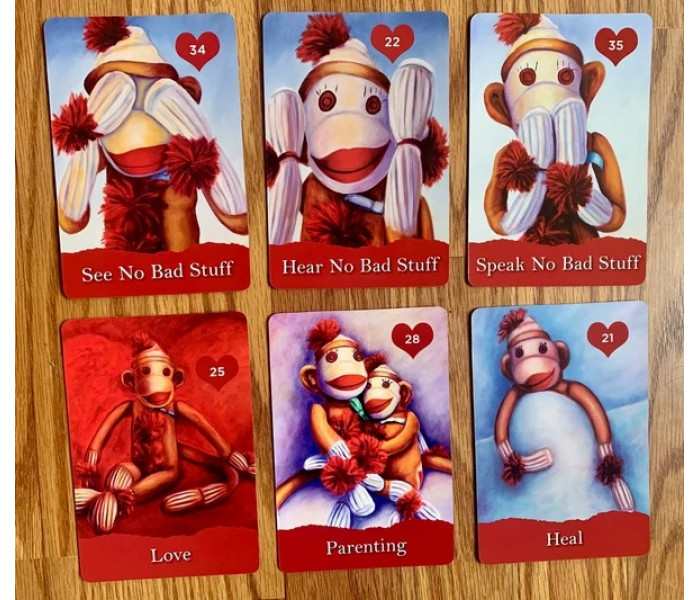 Оракул Мавпочки У Шкарпетках - Sock Monkey Oracle. Beyond Words