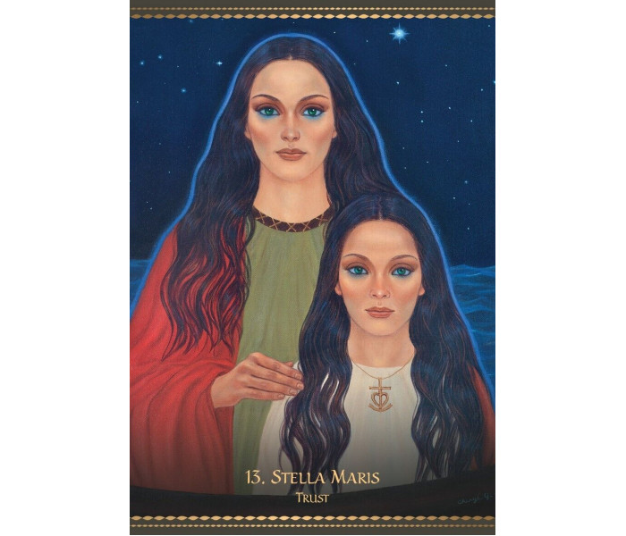 Оракул Містика Магдалини - Mystique of Magdalene Oracle. Blue Angel