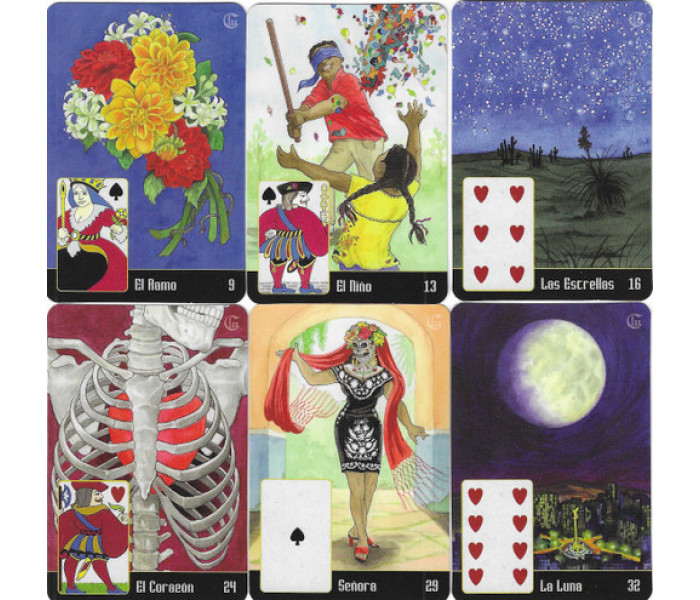Оракул Санта Муэрте Ленорман - La Santa Muerte Lenormand. Schiffer Publishing