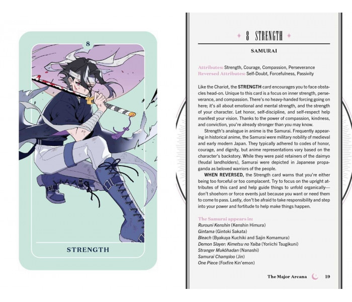 Аниме Таро - Anime Tarot. Simon Element
