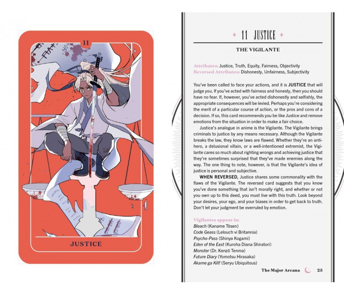 Аниме Таро - Anime Tarot. Simon Element