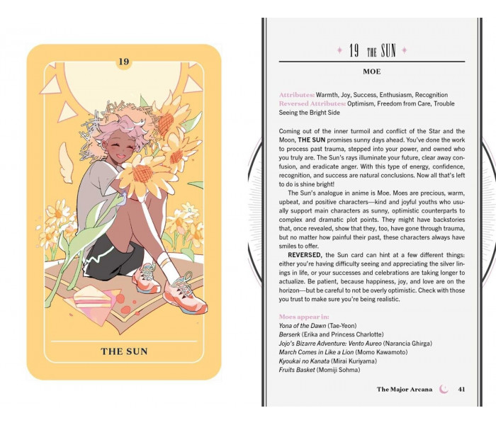 Аниме Таро - Anime Tarot. Simon Element