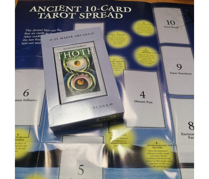 Колода Таро Тота Кроулі Прем`єр Видання - Crowley Thoth Tarot Deck Premier Edition. U.S. Games System