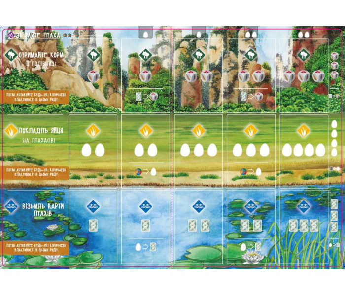 Настольная игра Крила: Птахи Азії (UA). Самостоятельное дополнение. Stonemaier Games (STM906)