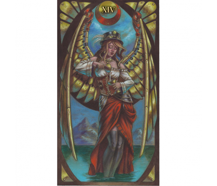 Стімпанк Арт-Нуво Таро - Steampunk Art Nouveau Tarot. Lo Scarabeo