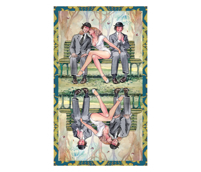 Мини Таро Манара - Mini Manara Erotic Tarot. Lo Scarabeo