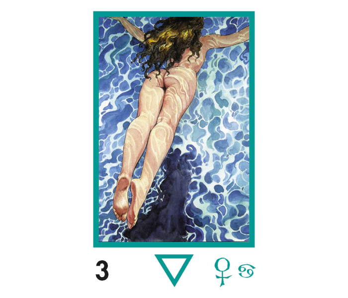 Мини Таро Манара - Mini Manara Erotic Tarot. Lo Scarabeo