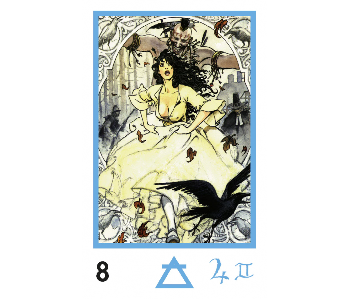 Мини Таро Манара - Mini Manara Erotic Tarot. Lo Scarabeo