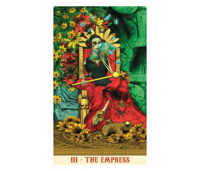 Міні Таро Святої Смерті - Mini Santa Muerte Tarot. Lo Scarabeo