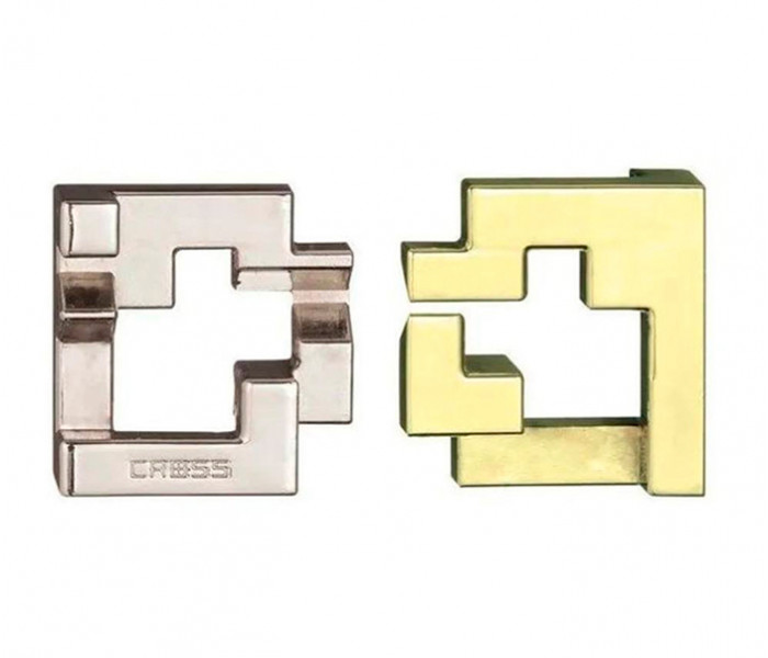 Металева головоломка Хрест (Cross), 3 рівень. Huzzle (515044)