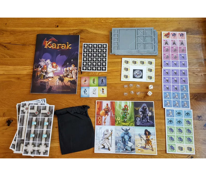 Настольная игра Таємниці замку Карак (УКР) (Karak). Lord of Boards (LOB2302UA)
